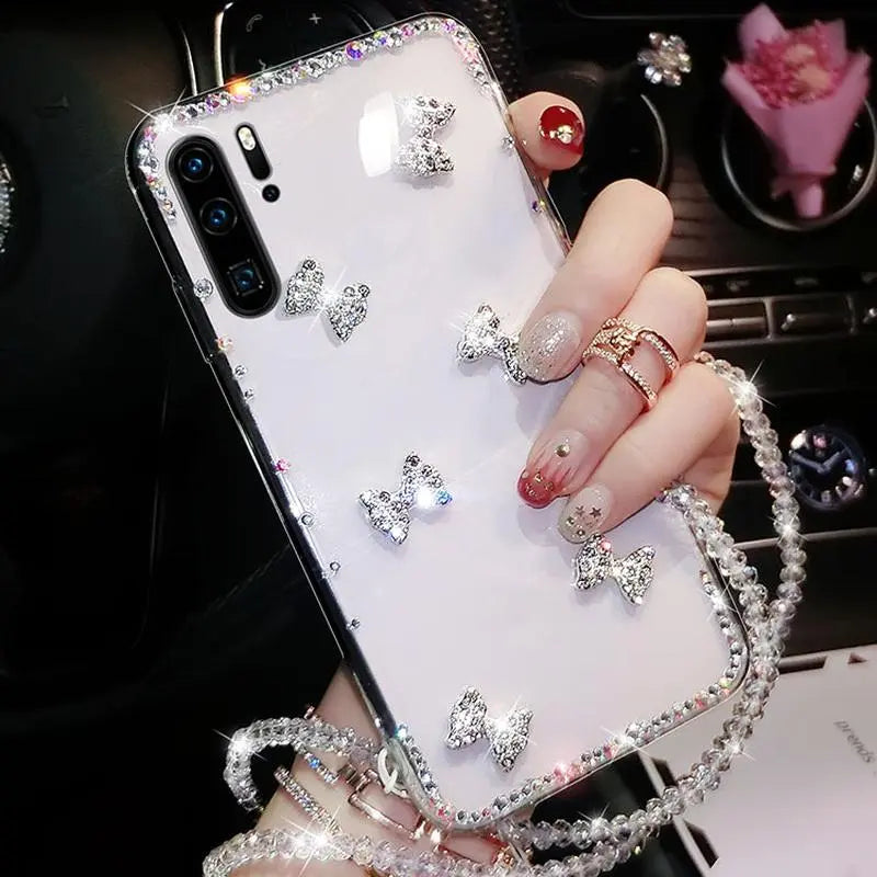 Rhinestone Bow Case lbcase