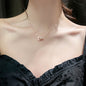 Fading titanium steel waist pendant necklace lbcase