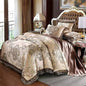 Luxury Silk jacquard Skin-friendly cotton four-piece quilt cover  new product lbcase