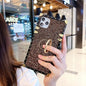 Luxurious Shiny square Ring bracket phone case lbcase