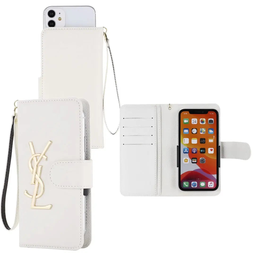 Card pocket leather case for all mobile phone models lbcase