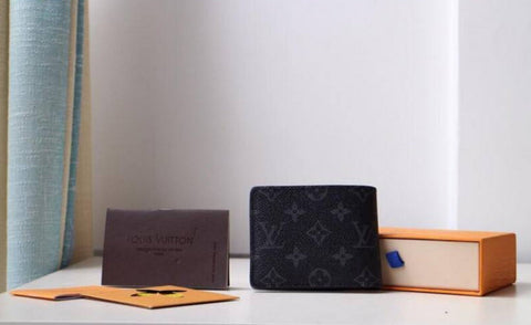 M E N S - L V - W A L L E T - B L A C K - P R I N T