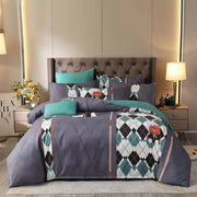 100% thick Skin-friendly cotton four-piece quilt cover  new product