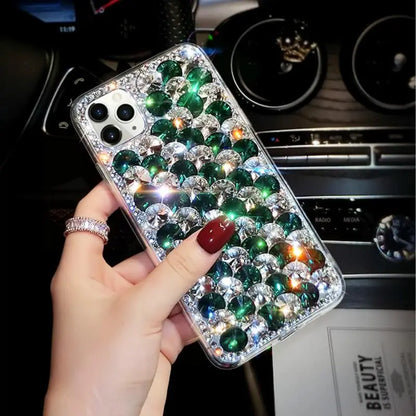 Shiny rhinestone phone case for iphone lbcase