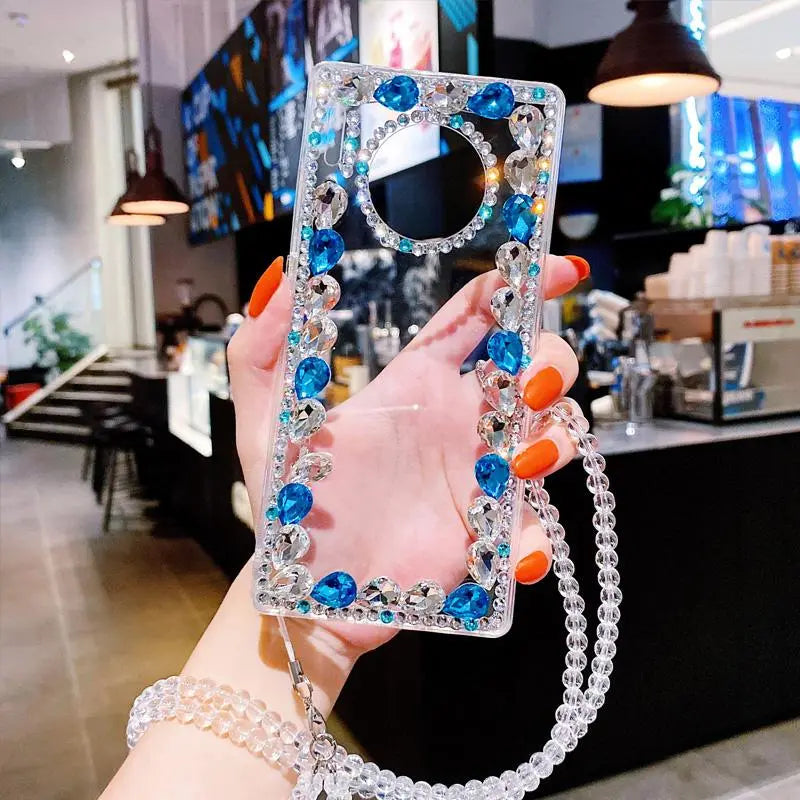 Luxurious Diamond Transparent Phone Case lbcase