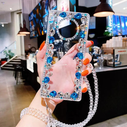 Luxurious Diamond Transparent Phone Case lbcase