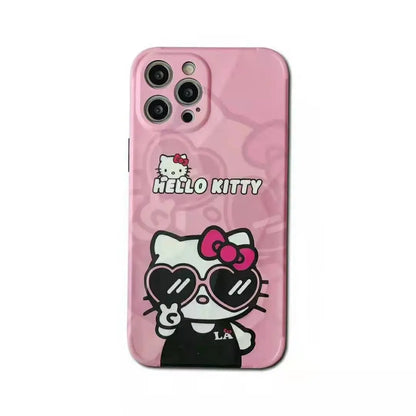 Cute kiss cat soft phone case lbcase