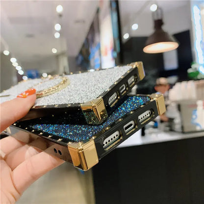 Bling Glitter Square Case lbcase