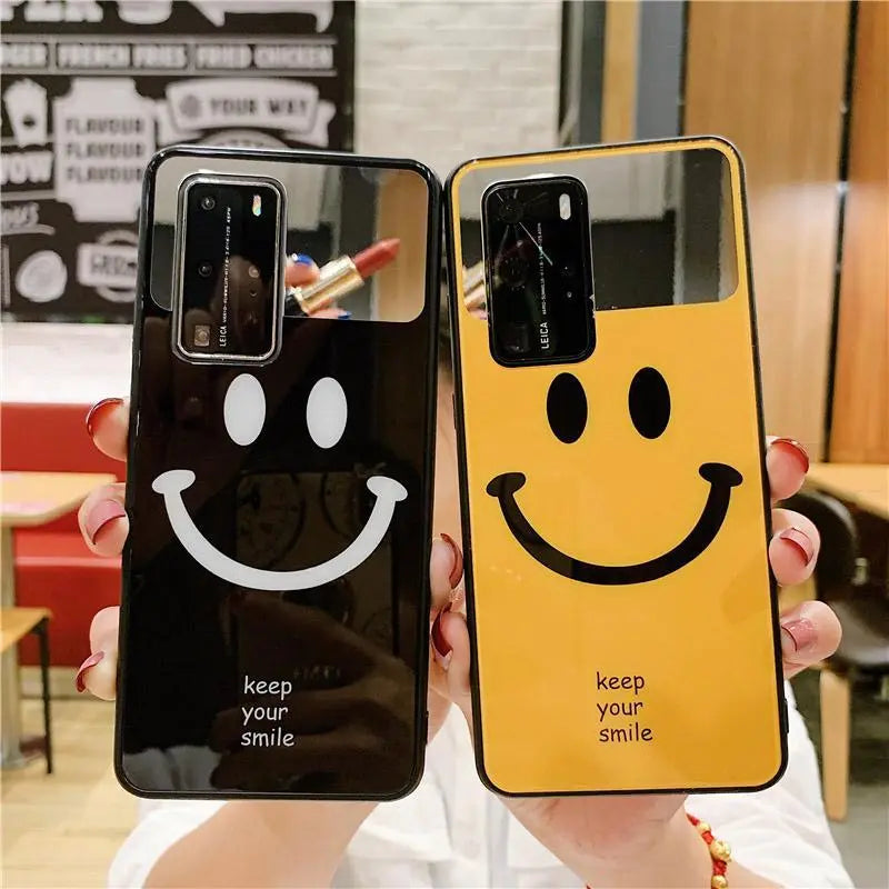 Smiley Mirror Case lbcase