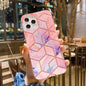 Glitter geometric fragment phone case lbcase