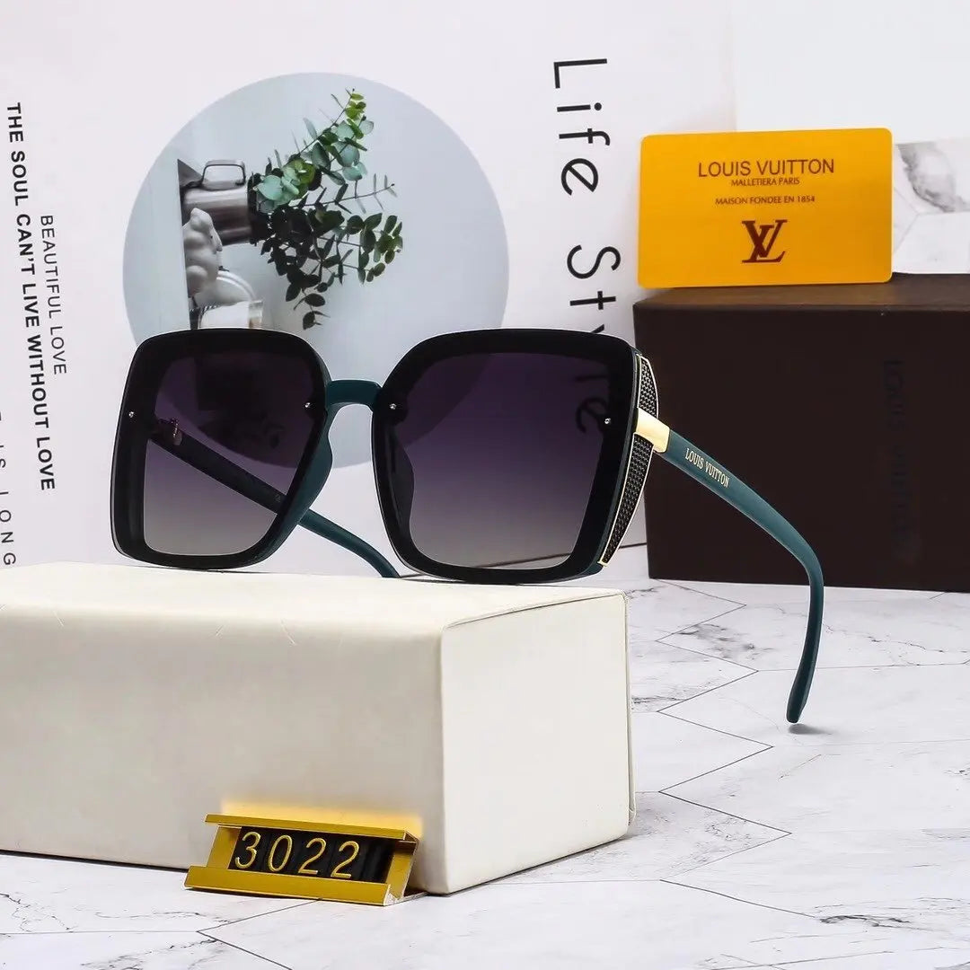 4 COLORS WOMEN OUTDOOR DRIVING SUNGLASSES lbcase