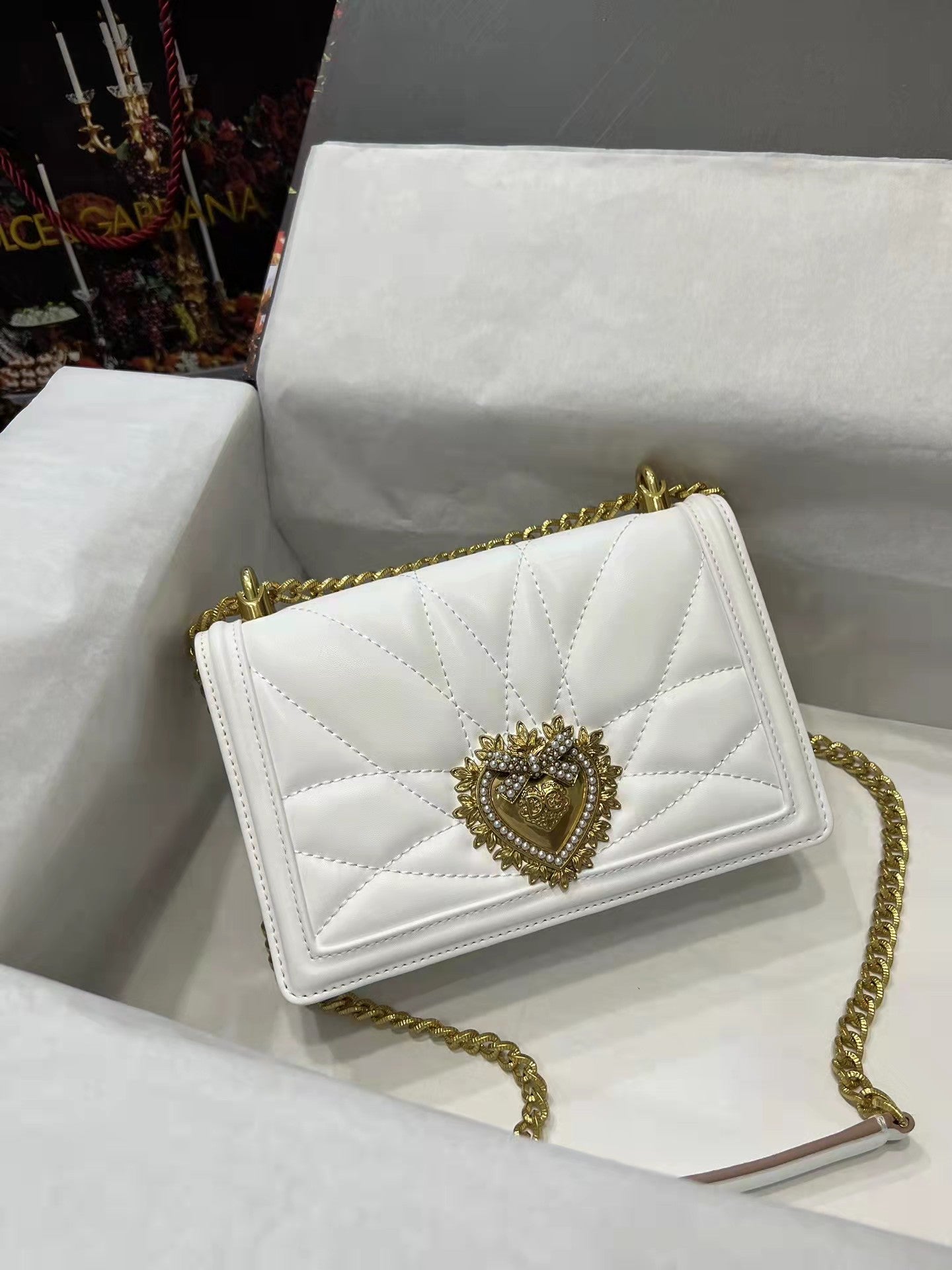 High Quality Butterfly Pearl Dolce & Gabbana Bag lbcase