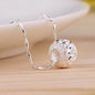 95 sterling silver necklace female ins clavicle pendant lbcase