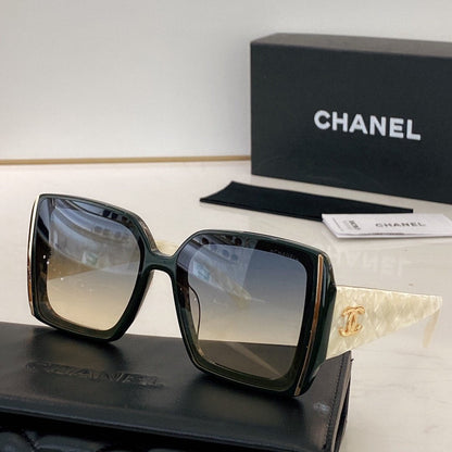 7 COLORS BIG METAL SQUARE FRAME SUNGLASSES lbcase