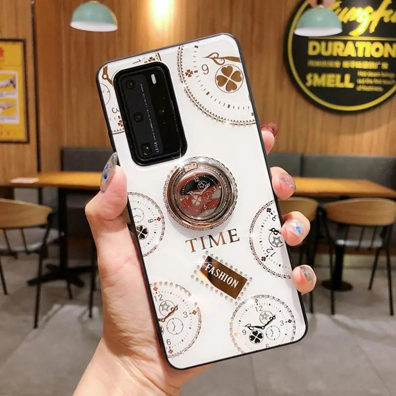 Clock Magnetic Attraction Stand Case lbcase