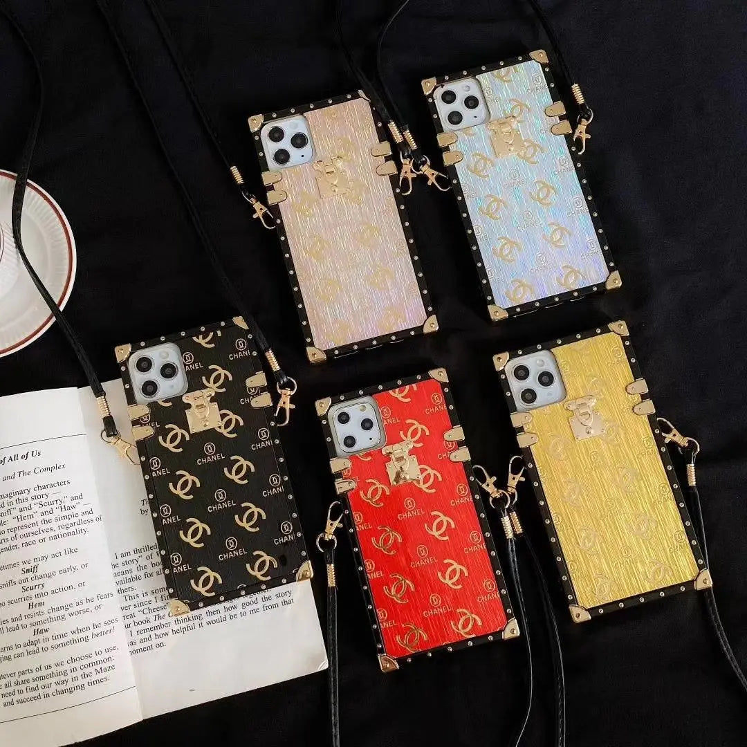 Fashion printing Square phone case and Airpods case lbcase