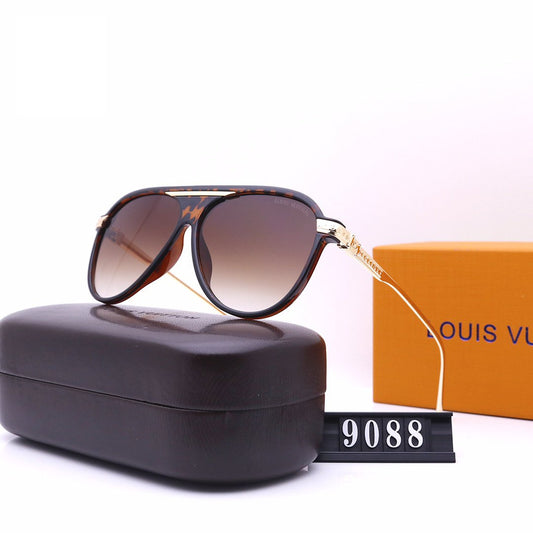 WOMEN BEACH GRADIENT COLORS SUNGLASSES lbcase