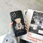 3D Cute baby bear soft phone case lbcase