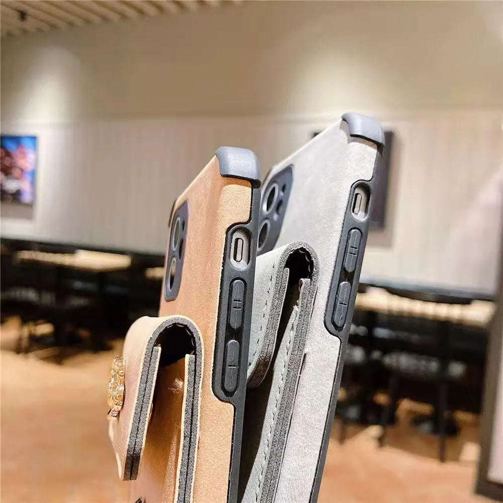 Crossbody Card package chain phone case for iphone lbcase