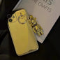 Electroplating Doll Pendant Phone Case for iphone lbcase