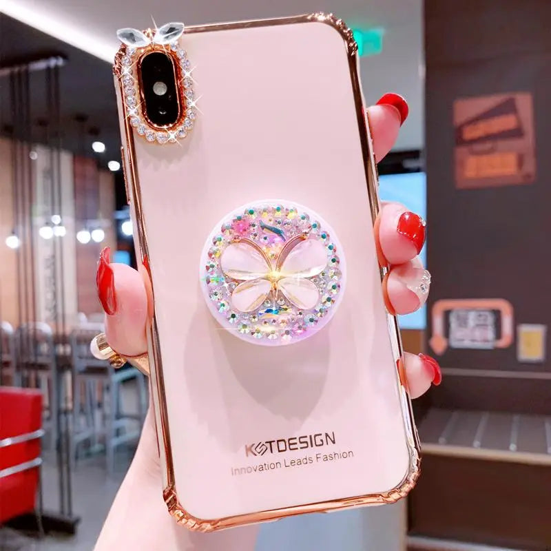 Fashion Rhinestone Ring Case lbcase