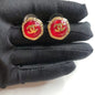 (C earrings) Small fragrant vintage earrings
