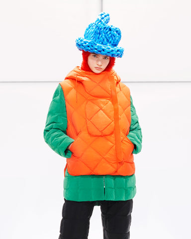 Atti Vest Micro Brick Orange