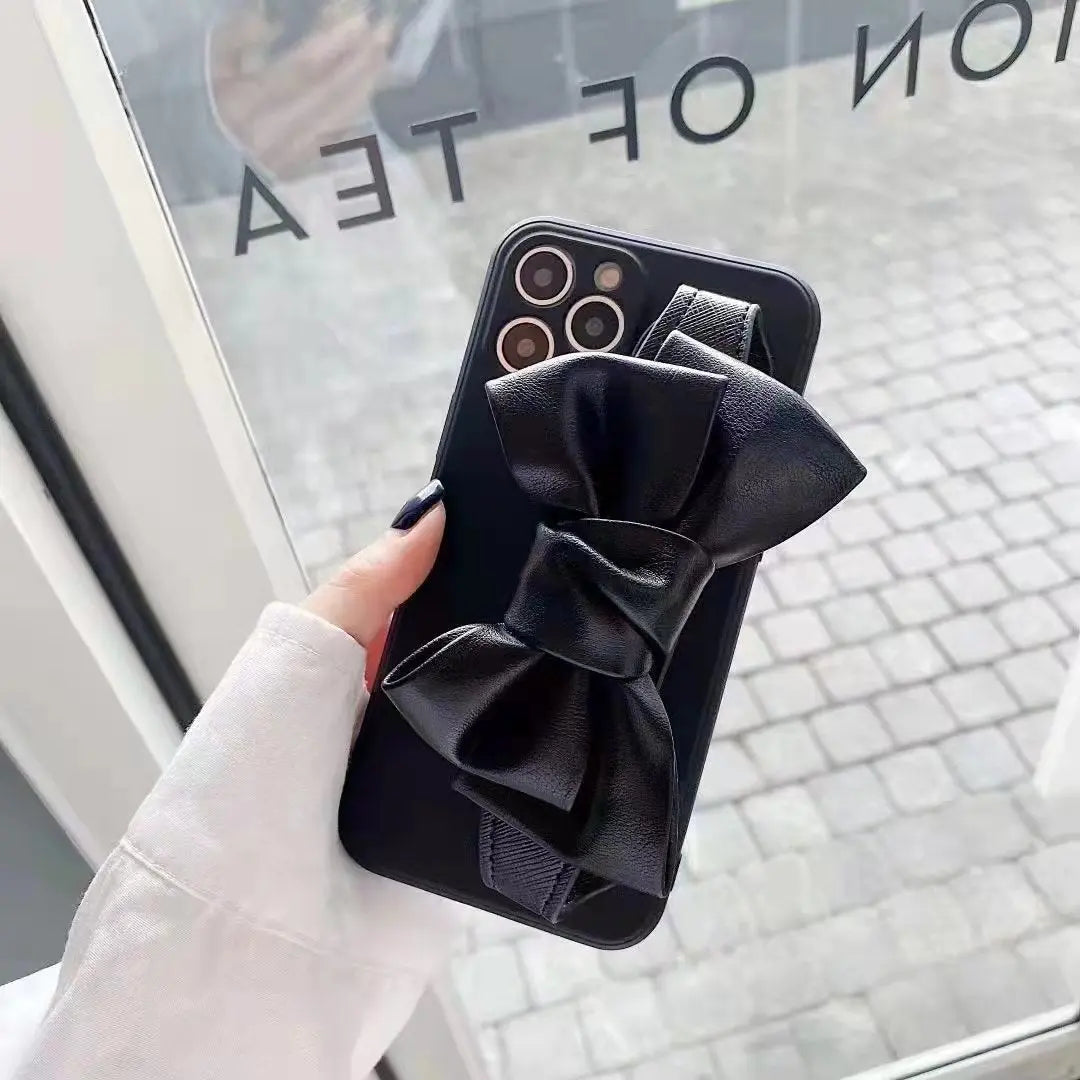 Bowknot  wrist phone case For iphone lbcase