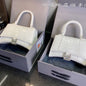 2022 new leather portable shoulder messenger bag lbcase