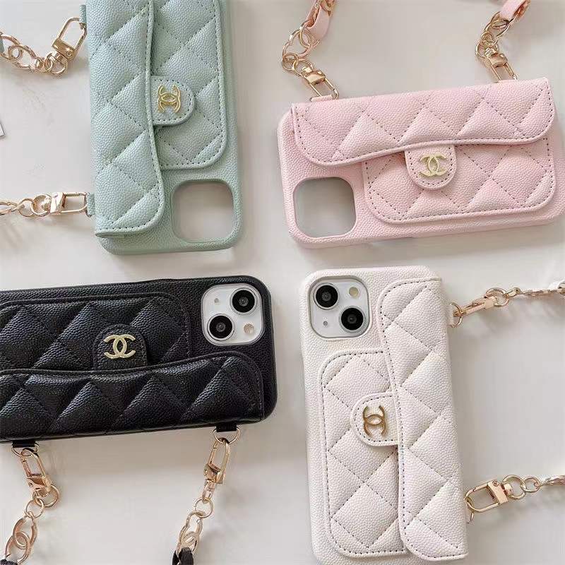 Chain and card bag phone case lbcase