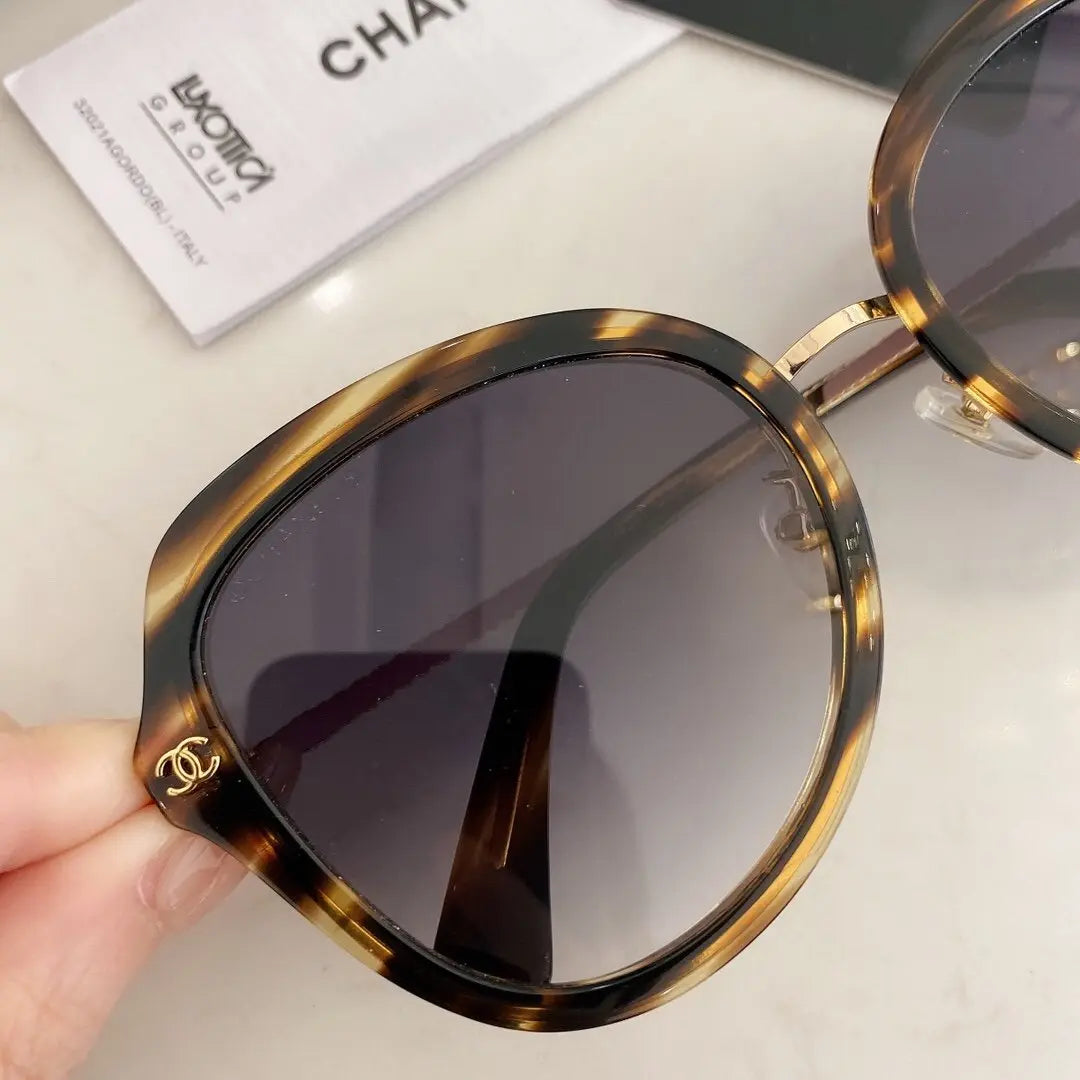 5 COLORS RETRO GRADIENTS SUNGLASSES lbcase
