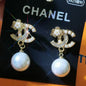 22 years old new diamond-set stud earrings