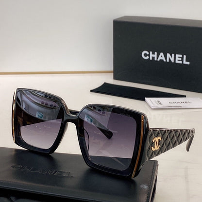 7 COLORS BIG METAL SQUARE FRAME SUNGLASSES lbcase