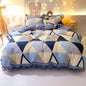 Fashion princess style Skin-friendly cotton four-piece Bed skirt lbcase