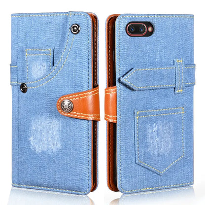 Jeans Style Leather Flip Case lbcase