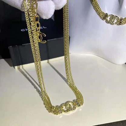 Multi-chain Design Fashion Necklace lbcase
