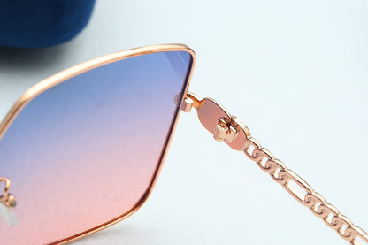 GRADIENT 4 COLORS SUNGLASSES FOR WOMEN lbcase