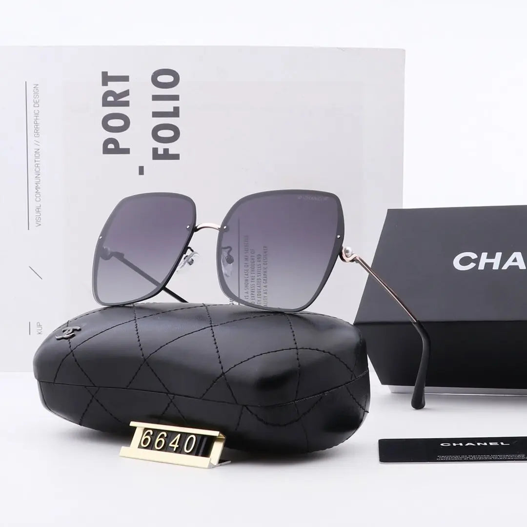 5 COLORS CLASSIC GRADIENT FRAME SUNGLASSES lbcase