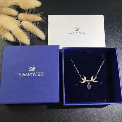 Fashion Lady Amethyst Necklace lbcase