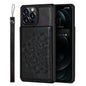Luxury Card Bracket leather phone case for iphone lbcase