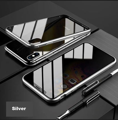 Magnetic tempered glass case lbcase