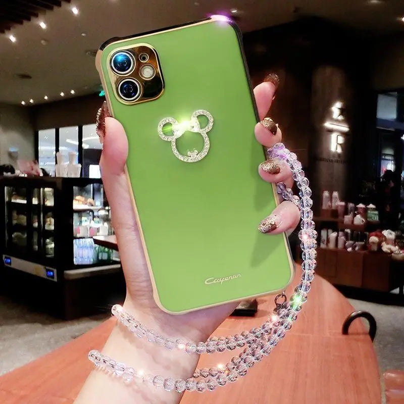 Cute Glitter Diamond Silicon Case lbcase