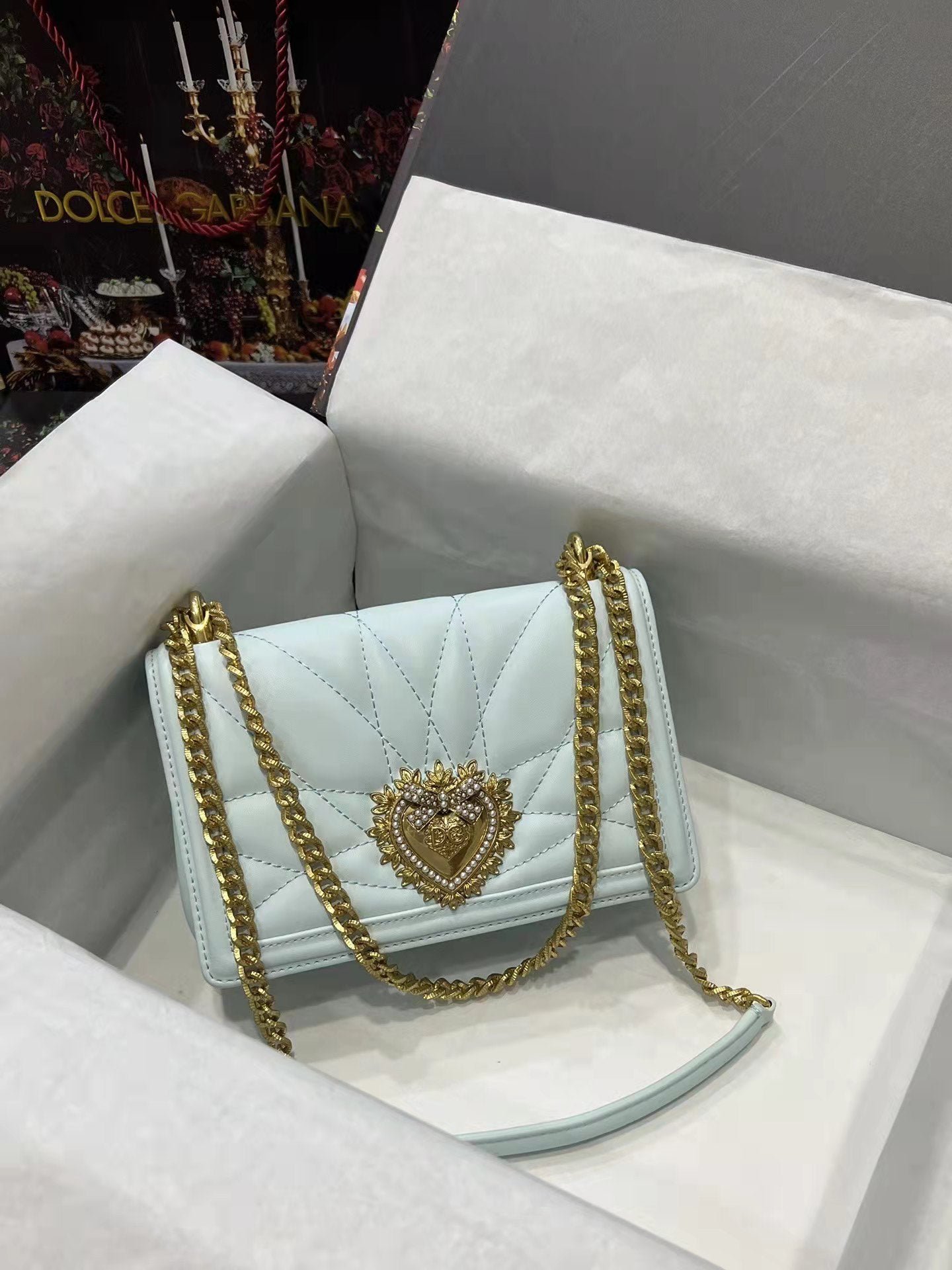 High Quality Butterfly Pearl Dolce & Gabbana Bag lbcase
