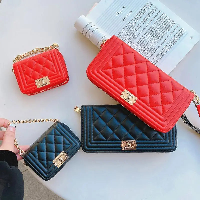 FASHION MULTIFUNCTIONAL WALLET CASE + EARPHONE BOX lbcase