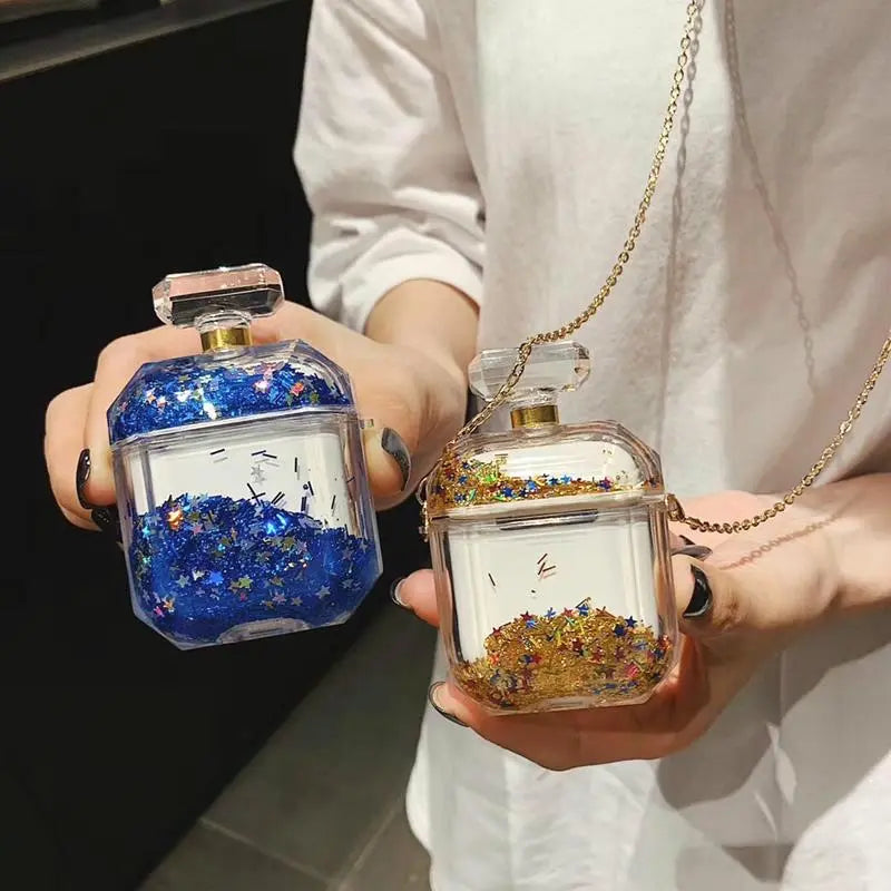 Quicksand perfume bottle headset cover lbcase