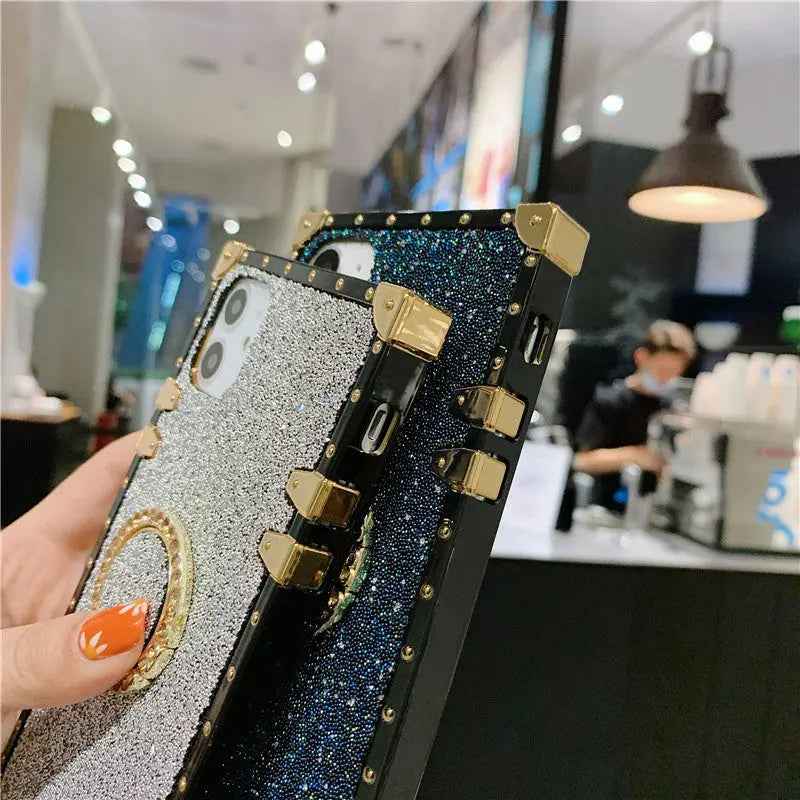 Bling Glitter Square Case lbcase