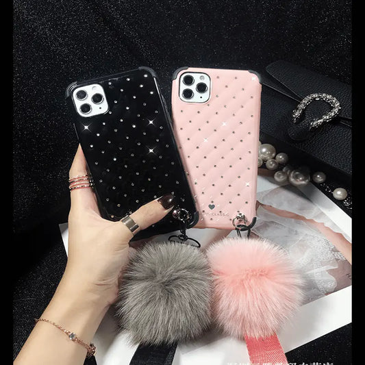 Hairball Wrist with Diamonds Phone Case lbcase