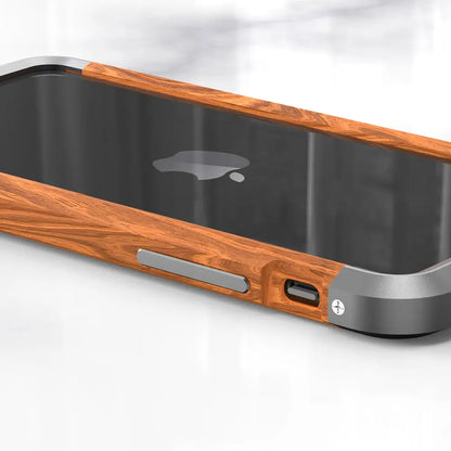 Aluminum Metal Wood Bumper Case lbcase