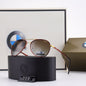 4 COLORS DOUBLE BRIDGE BAMBOO KNOT FRAME POLARIZED SUNGLASSES lbcase