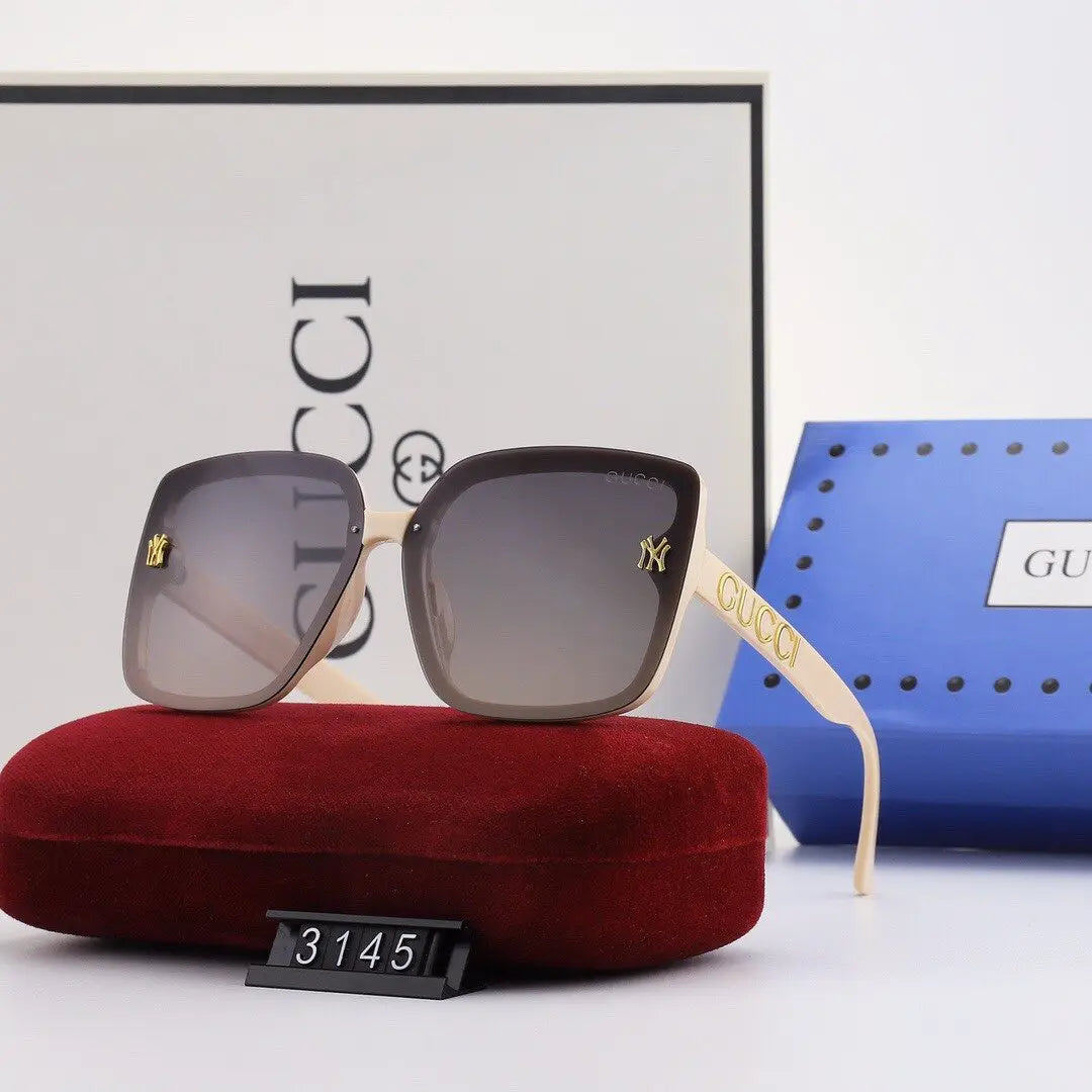 5 COLORS DRIVING BEACH POLARIZED SUNGLASSES lbcase